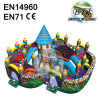 Giant Castle With Many Toys Inflatable Slide Combos