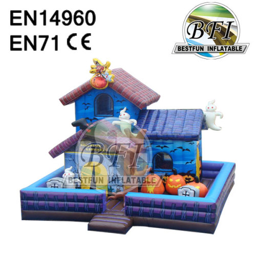 Halloween Inflatable Castle For Halloween Festival