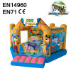 One Piece Commercial Inflatable Jumping Castle Bouncer