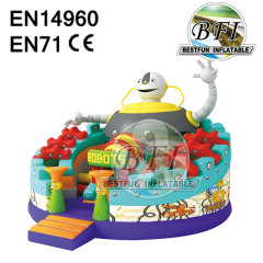 New Robots Design Inflatable Castle Games