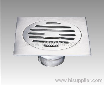 Square Stainless Steel Anti-odour Floor Drain for Washing Machine