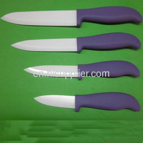 ABS handle ceramic kitchen knife 