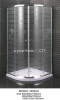 sliding door fiberglass simple shower enclosure