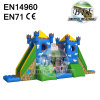 Big Castle Jumping Inflatable Mega Slide