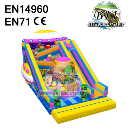 Alien Inflatable Slide With CE Certificate