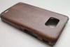 Brown Walnut Samsung Galaxy S2 Wooden Case , Waterproof Phone Cover