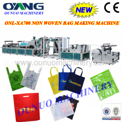 ONL-XA700 Model 2013 Latest design full automatic non woven box bag making machine with handle