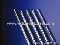 extrusion screw and barrel