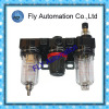Black Standard 0.7KG Airtac A/B series Air Filter Regulator Lubricator (With Manometer))