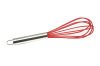 10 inch silicone egg whisk with stainless steel handle