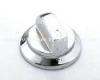 Nickel Brushed White Zinc Alloy Knob Switch For Electric Oven