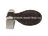 16 mm * 24 mm BSN Finished Square Cabinet Knob , Zinc Alloy Handle