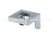 Brushed Zinc Hollow Square Cabinet Knob For Furniture Hardware