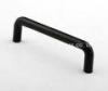 U shaped Black Finished Plastic Furniture Handles For Cabinet