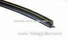 Waterproof Dustproof Black Window Door Seals With Colorful Marking Line