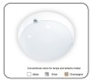 Microwave sensor ceiling Mounting light