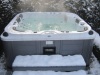 outdoor massage hot tub