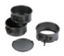 3 pack mini carbon steel cake mould