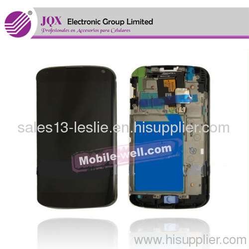 Touch Screen Digitizer with LCD Assembly for Nexus 4 E960