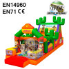Colorful Cowboy Commercial Inflatable Playground Obstacle