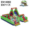 Slide Obstacle Combo Inflatable Adult Obstacle Course Game