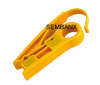coaxial cable stripper yellow