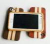 Durable Cherry Samsung Galaxy Note 2 Wooden Case With Stripes