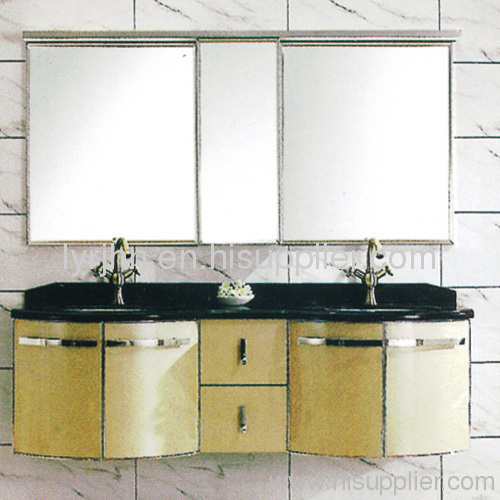 Stainless steel bathroom cabinet