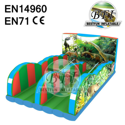 The Jurassic Period Theme Inflatable Bungee Run