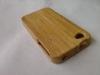 Iphone 4 Carbonized Bamboo Protecting Cover With Smooth Surfacce