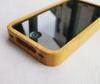 Eco-Friendly Iphone 4 Carbonized Bamboo Hard Shell Case