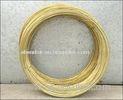 Durable 1.2mm Bronze Plated Steel Wire , 1800 Breaking Force Tire Steel Wire