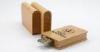 Book Shape 2 GB / 4 GB Wooden USB Flash Drive 8 - 15 MB/S Read Speed