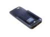 4200 mAh Capacity / 5 V Input Extended Battery Cases For Iphone 5