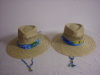 100% rush straw hat