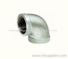 Malleable iron elbow pipe fittings