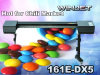Promotional for WinJET 181E eco solvent digital inkjet printer with EPSON DX5 head using eco solvent ink.