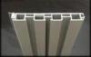 Worm Proof Waterproof Cabinet PVC Skirting Board With Silver Brush