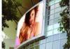 P12 Curved Outdoor Advertising LED Display Electronic Signs , CE ROHS