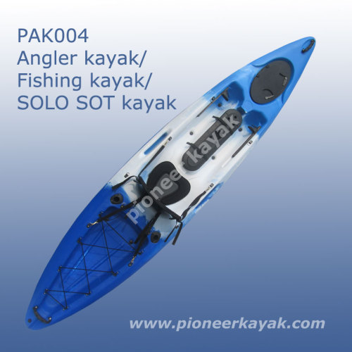 Plastic fishing kayak canoe