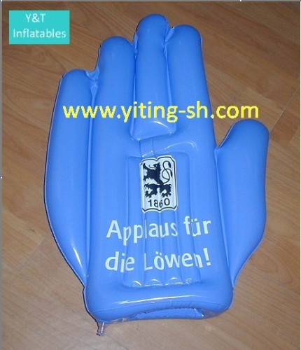 Inflatable Hand, PVC cheering palm, Promotional hands