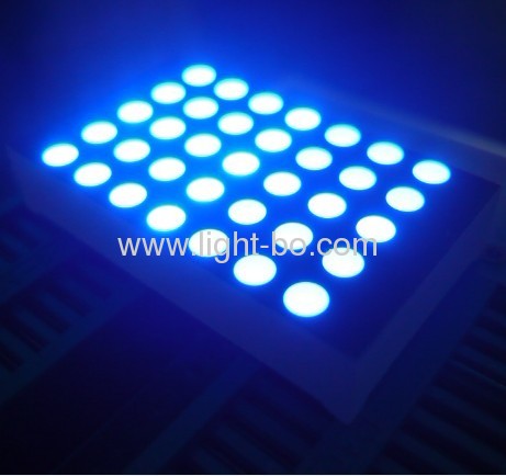 Ultra Bright Blue 0.7" 1.2" 1.5" 2.1" 4.2" 5 x 7 Dot Matrix LD Display for moving sign,message board,position indicators