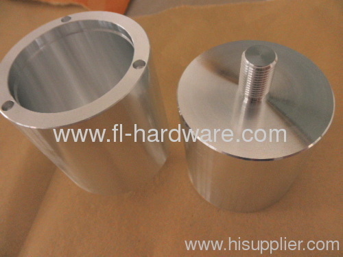 Aluminum CNC house part for good surface quality