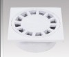 Square Plastic Odorless Floor Drain with Outlet Diameter 46mm