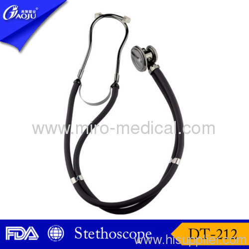 Entire Black nickel plated adult deluxe sprague rappaport stethoscope