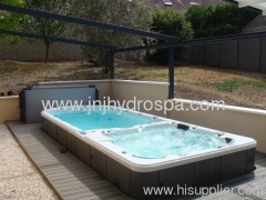 Amazing home outdoor swim spa