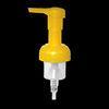 1.6ml 40mm Soap Dispenser Pump , translucent yellow and Plastic PP