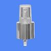 24/415 PP shiny silver Mist Spray Pump with Metal Sheathed Closure