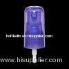 Blue finger Mist Spray Pump 18/415 with flat PP overcap for perfume