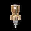 Shiny gold metal ferrule Perfume Sprayer Pump , Dia.15mm 0.075ml for fragrance